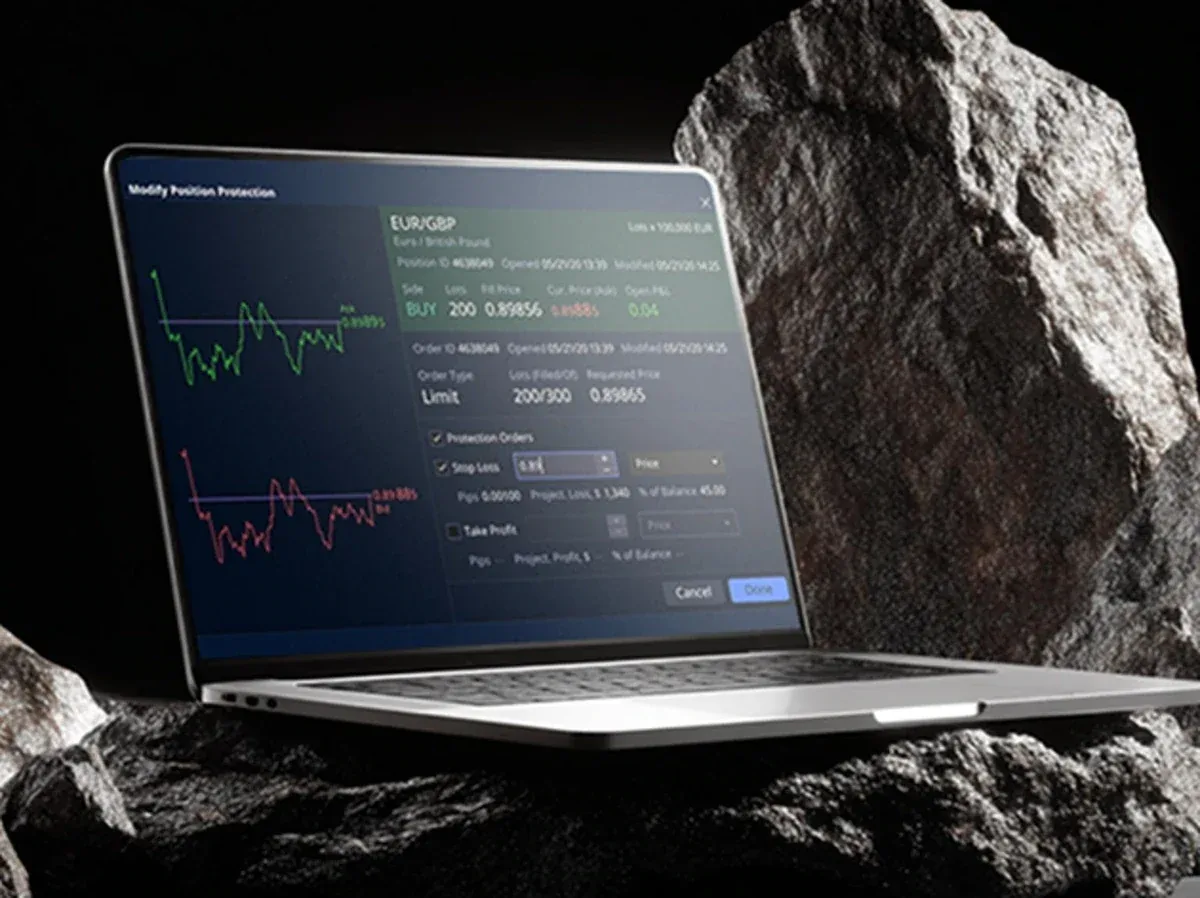 Pepperstone — Product- en dienstenbeeld van de officiële website